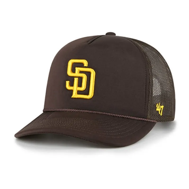 '47 Brand San Diego Padres Brown Foam Front Trucker