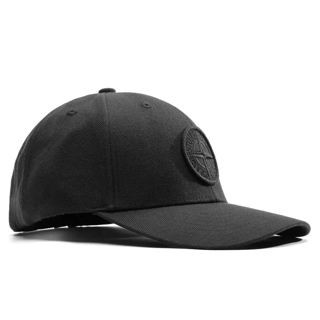 6-Panel Cap - Black