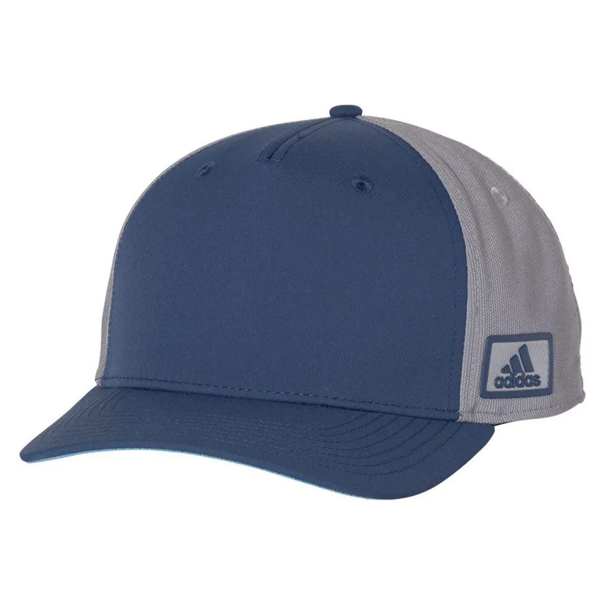 adidas Indigo/Grey Block Patch Cap