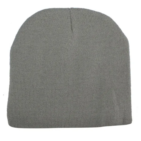 AHEAD Grey Beanie No Cuff