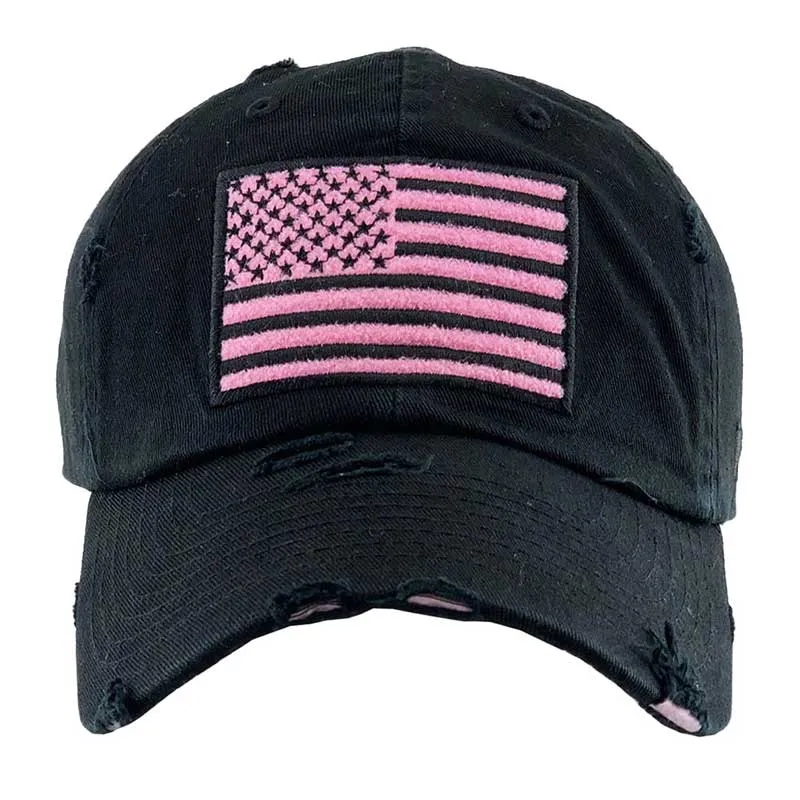 American USA Flag Vintage Baseball Cap