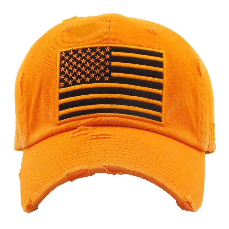 American USA Flag Vintage Baseball Cap