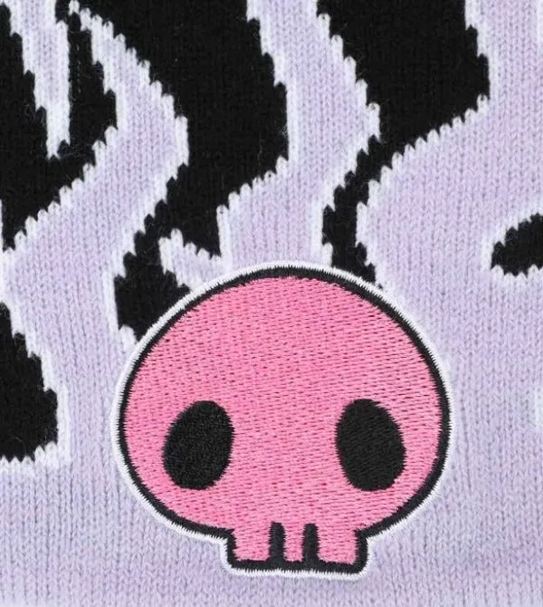 Beanie - Kuromi Flame Skull