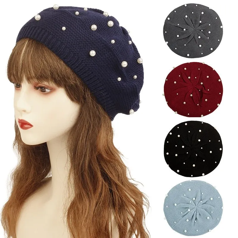 Beret Queen Milan (Black)