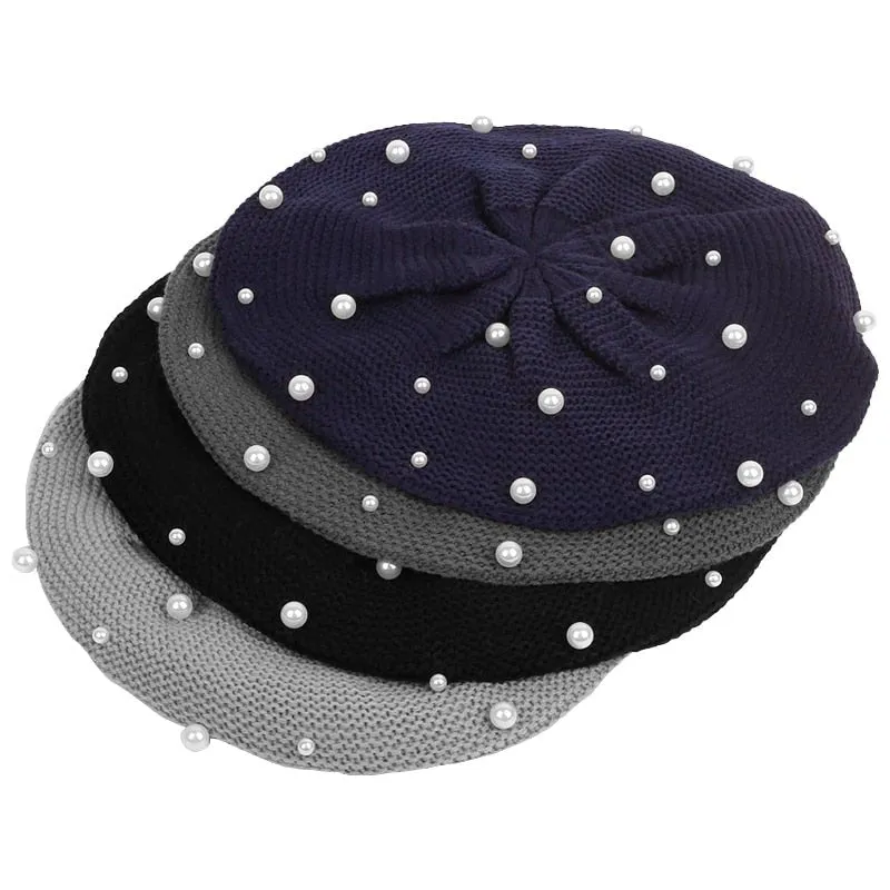 Beret Queen Milan (Black)