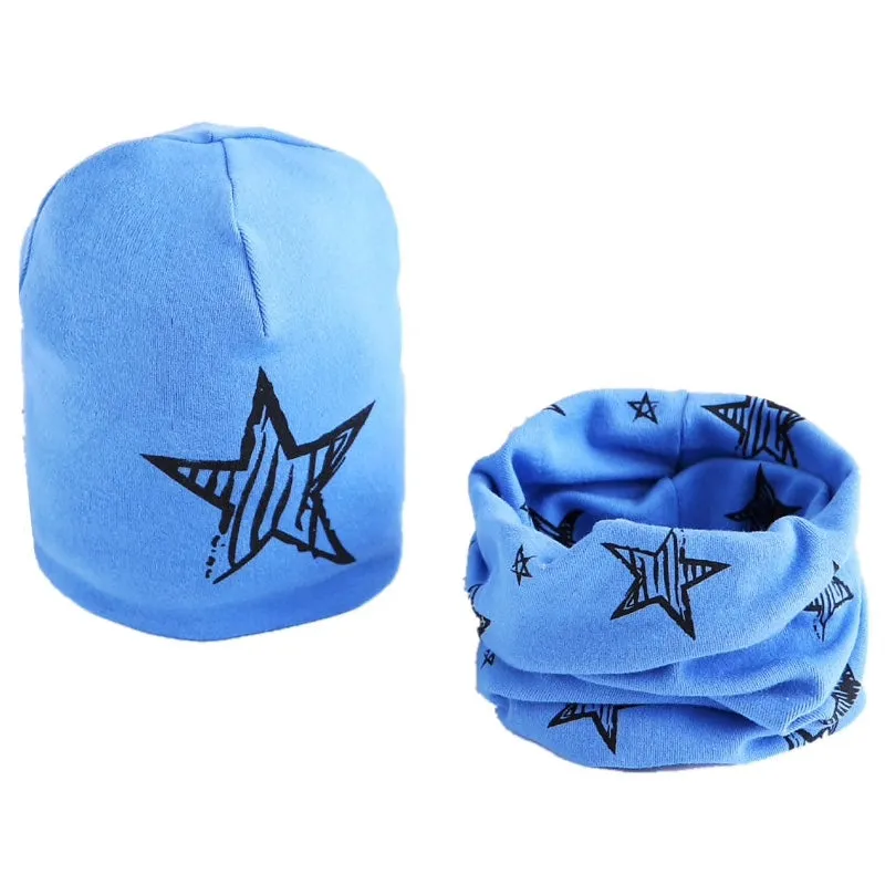 Boys and Girls Star Street Dance Hip Hop Beanie Hat   Scarf - ONLY 2 LEFT !!!