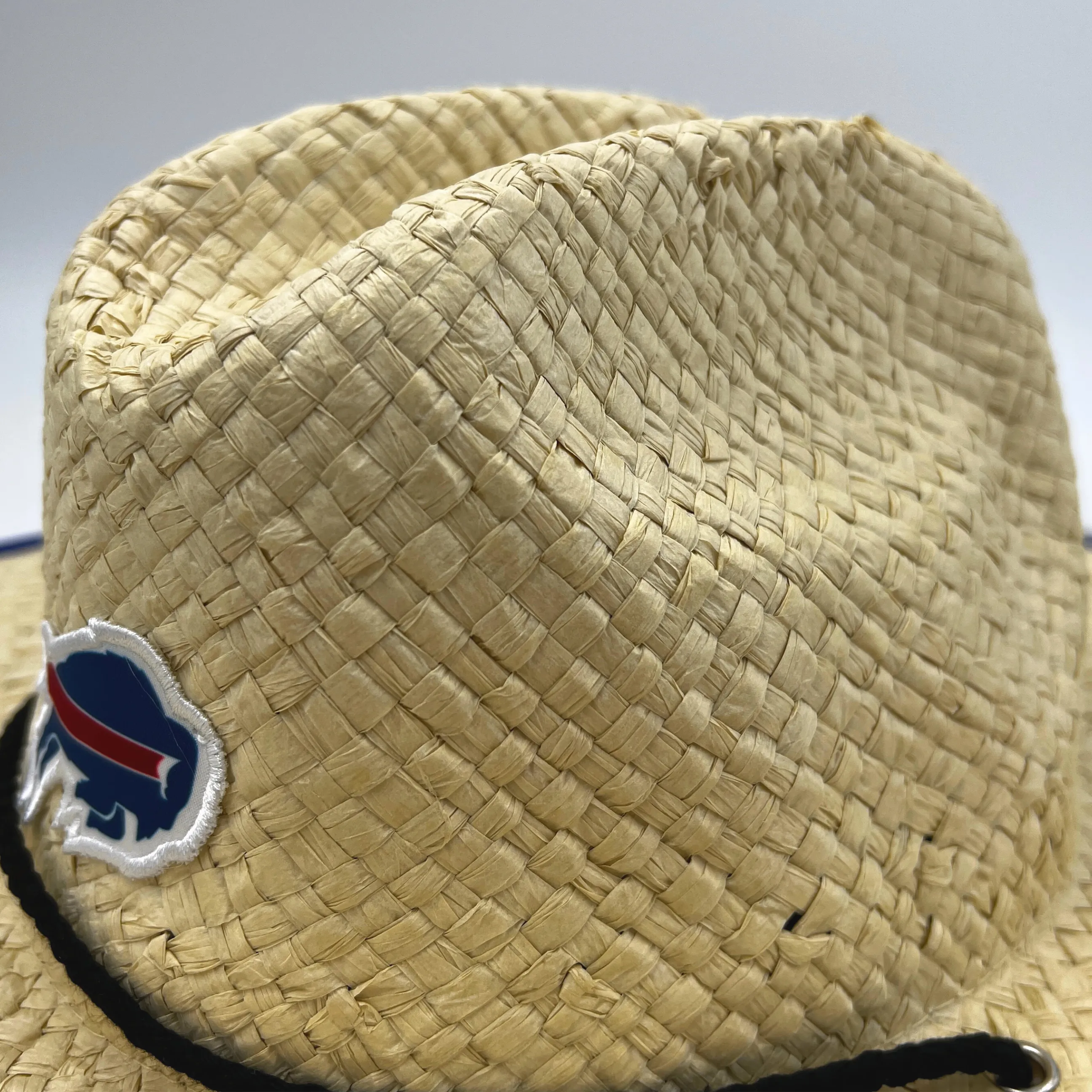 Buffalo Bills Royal Blue Edge Straw Hat