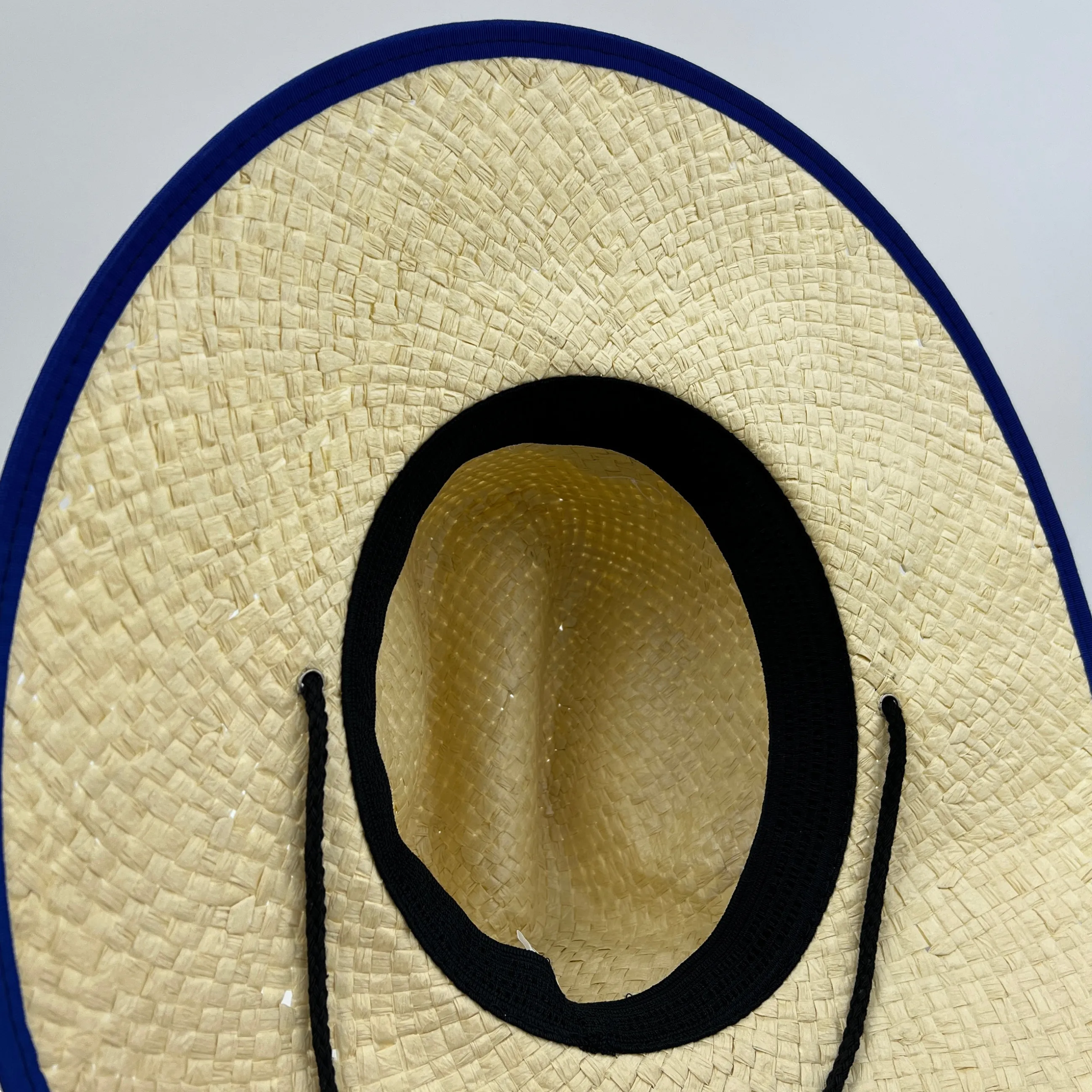 Buffalo Bills Royal Blue Edge Straw Hat