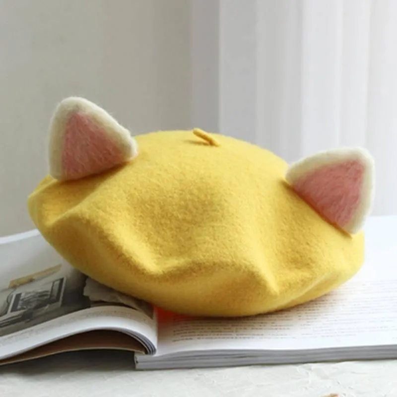 Cat Ears Beret