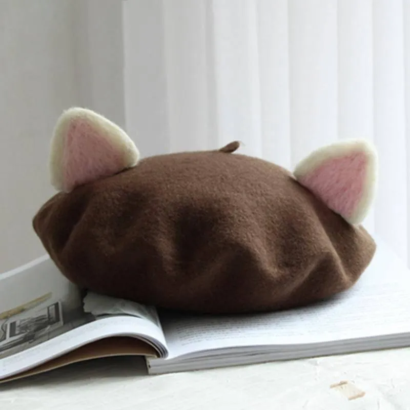 Cat Ears Beret