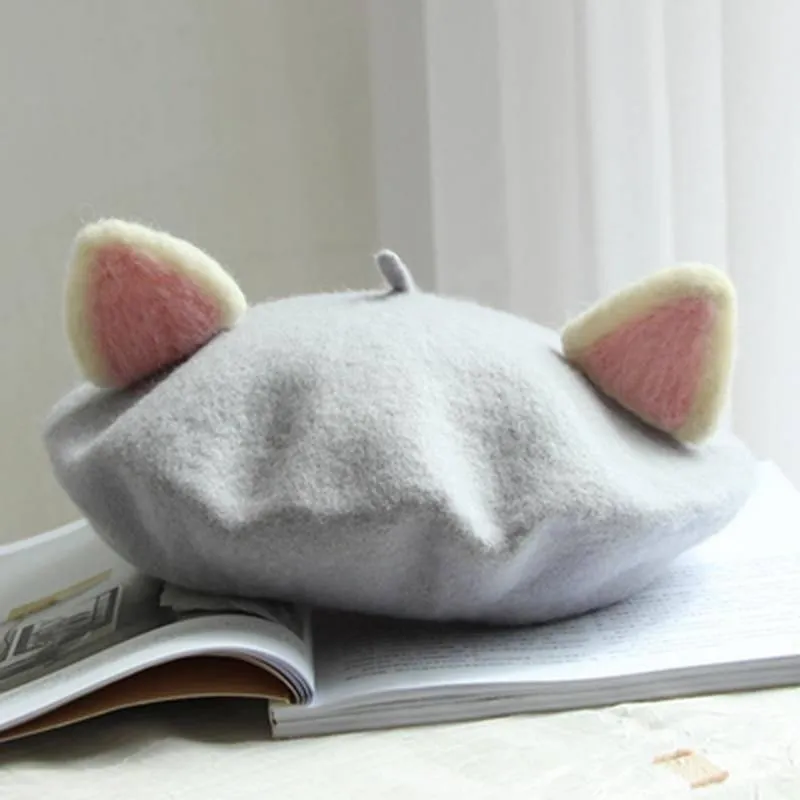 Cat Ears Beret