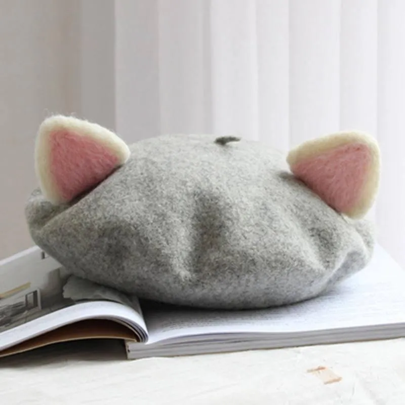 Cat Ears Beret