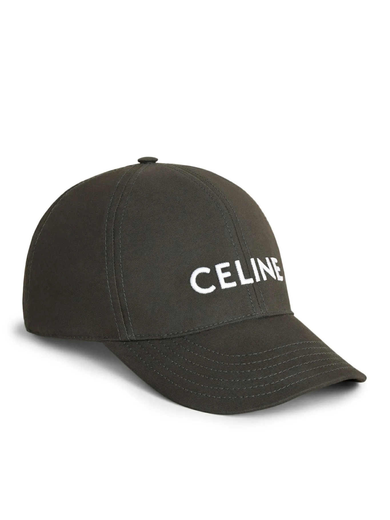 CELINE COTTON BASEBALL HAT EBONY