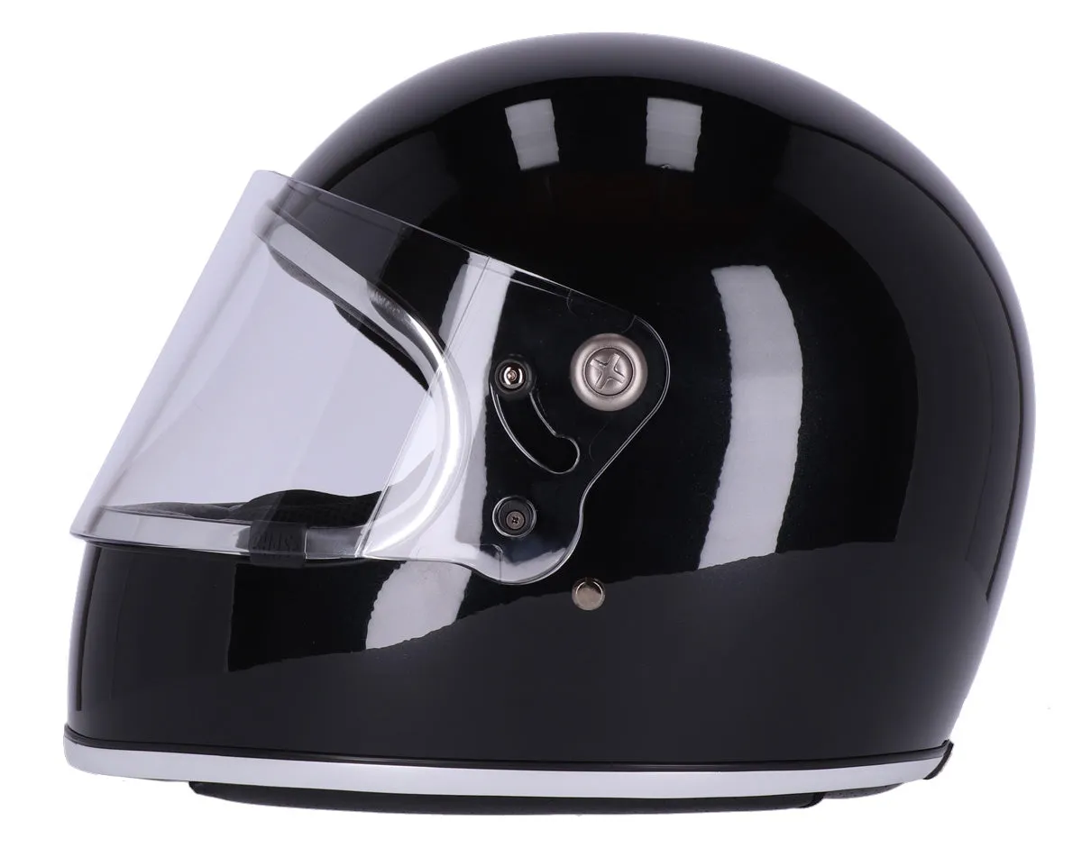 Chase helmet, gloss black