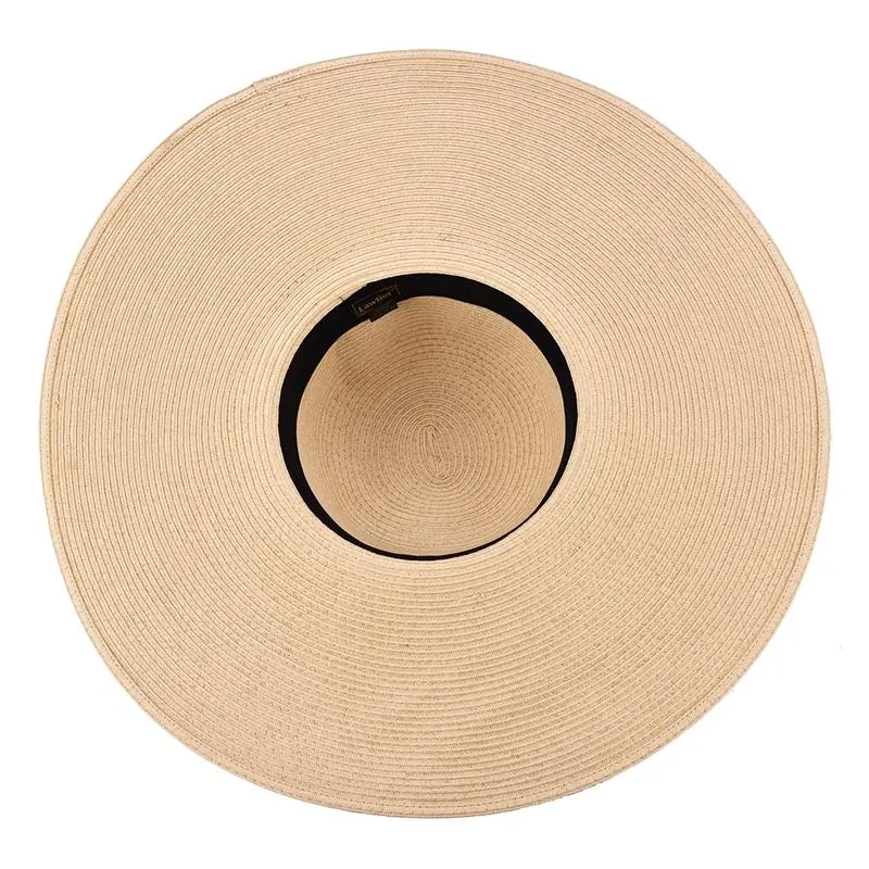 Extra Large Wide Brim Floppy Straw Sun Hat