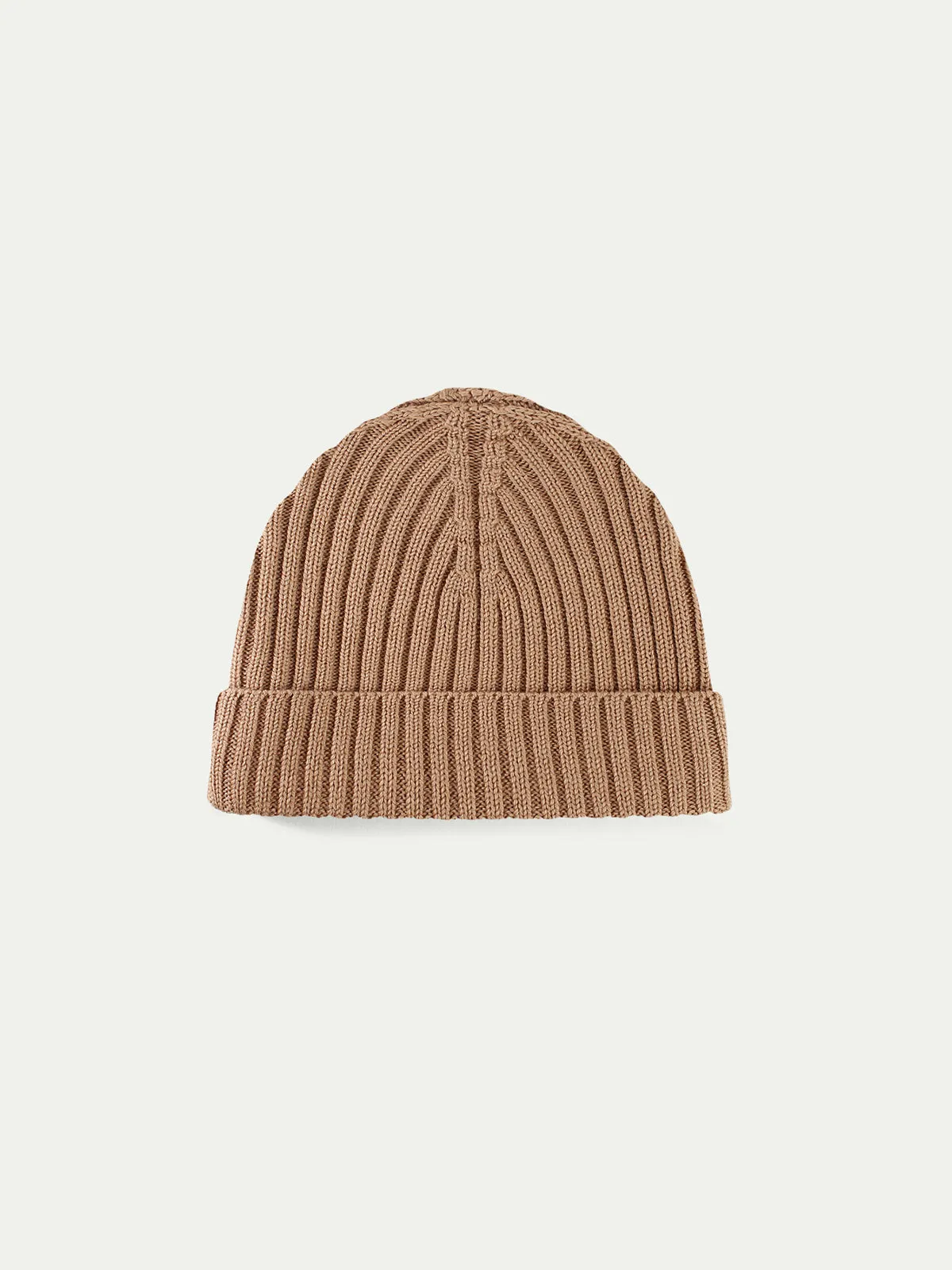 Extrafine Merino Hat Beige