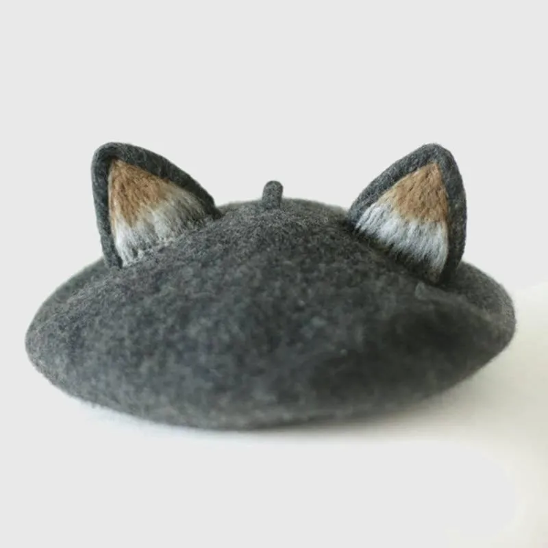 Fox Ears Beret