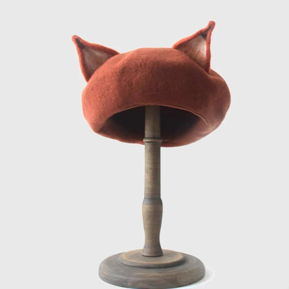 Fox Ears Beret