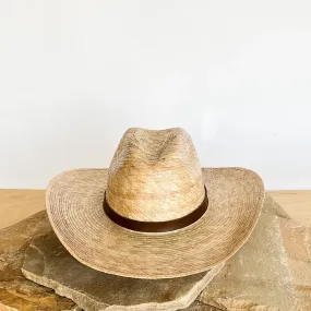 Leah Golden Straw Cowboy Hat