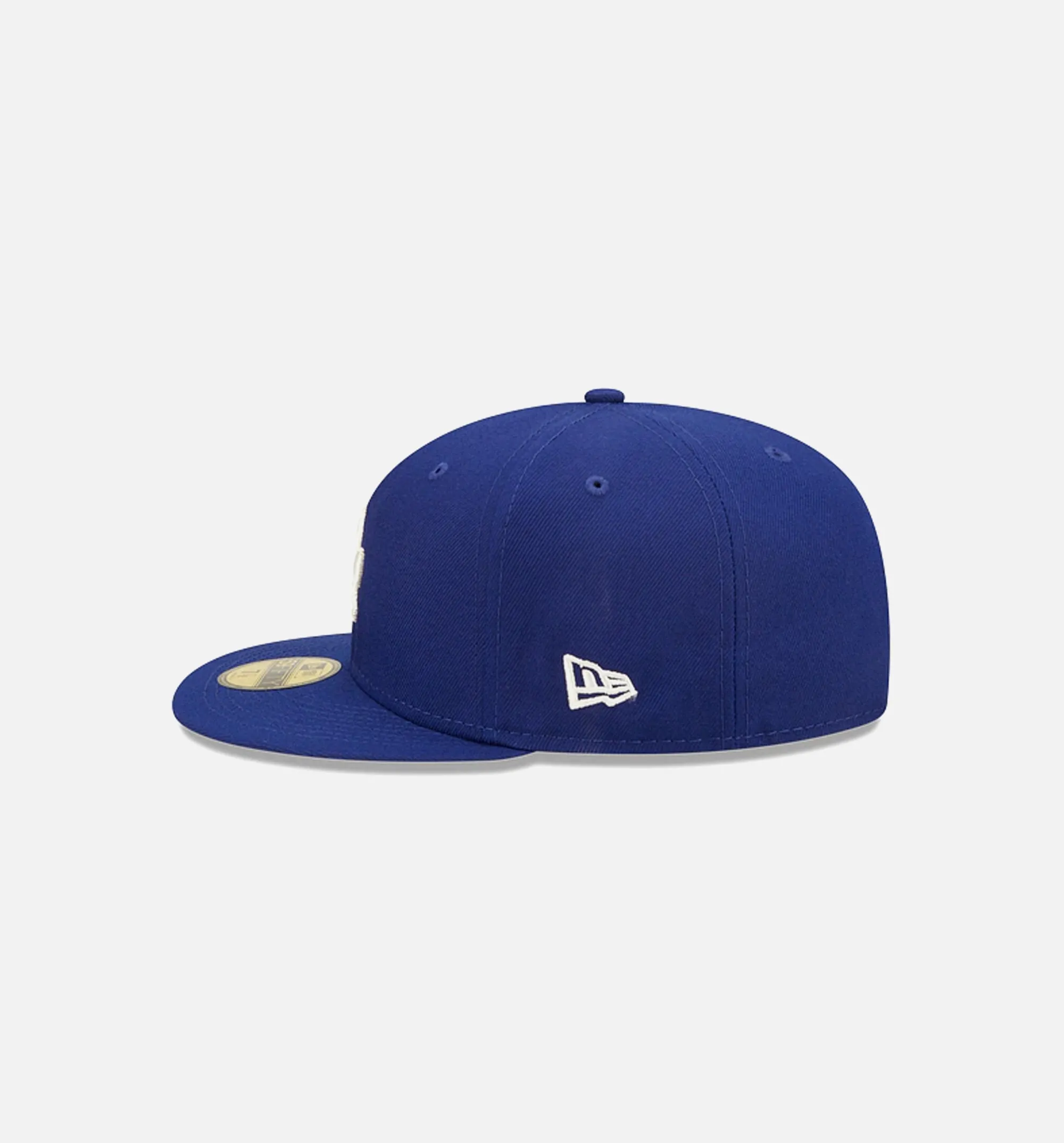 Los Angeles Dodgers Pop Sweat 59fifty Fitted Hat Mens Hat - Blue