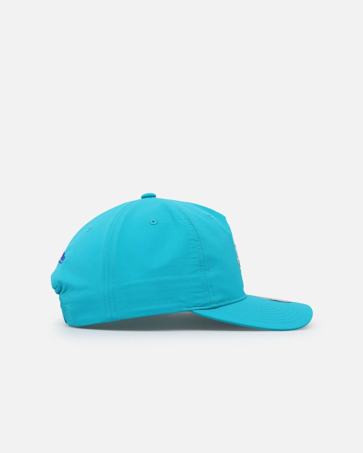 Mitchell & Ness Charlotte Hornets Retro Matte Nylon Origins Snapback Teal