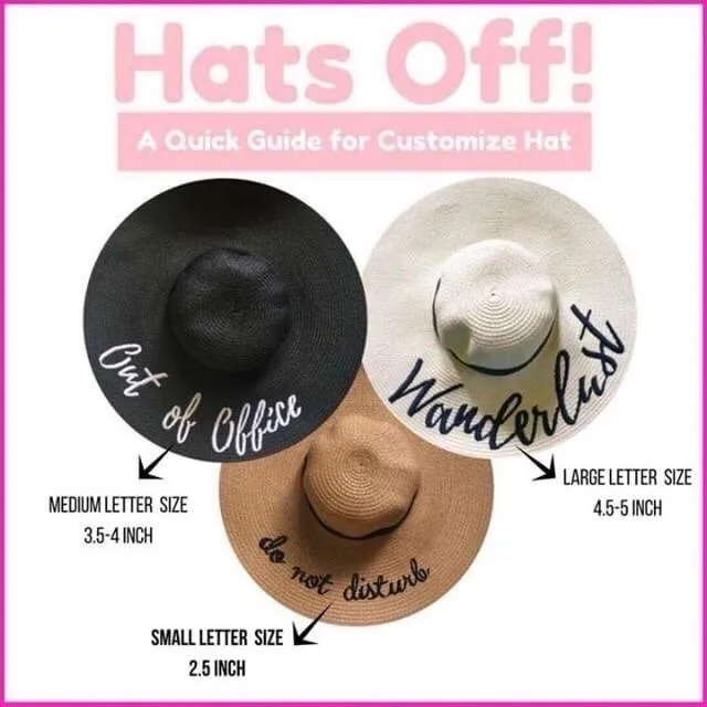 Mother & Daughter Straw Hat Set