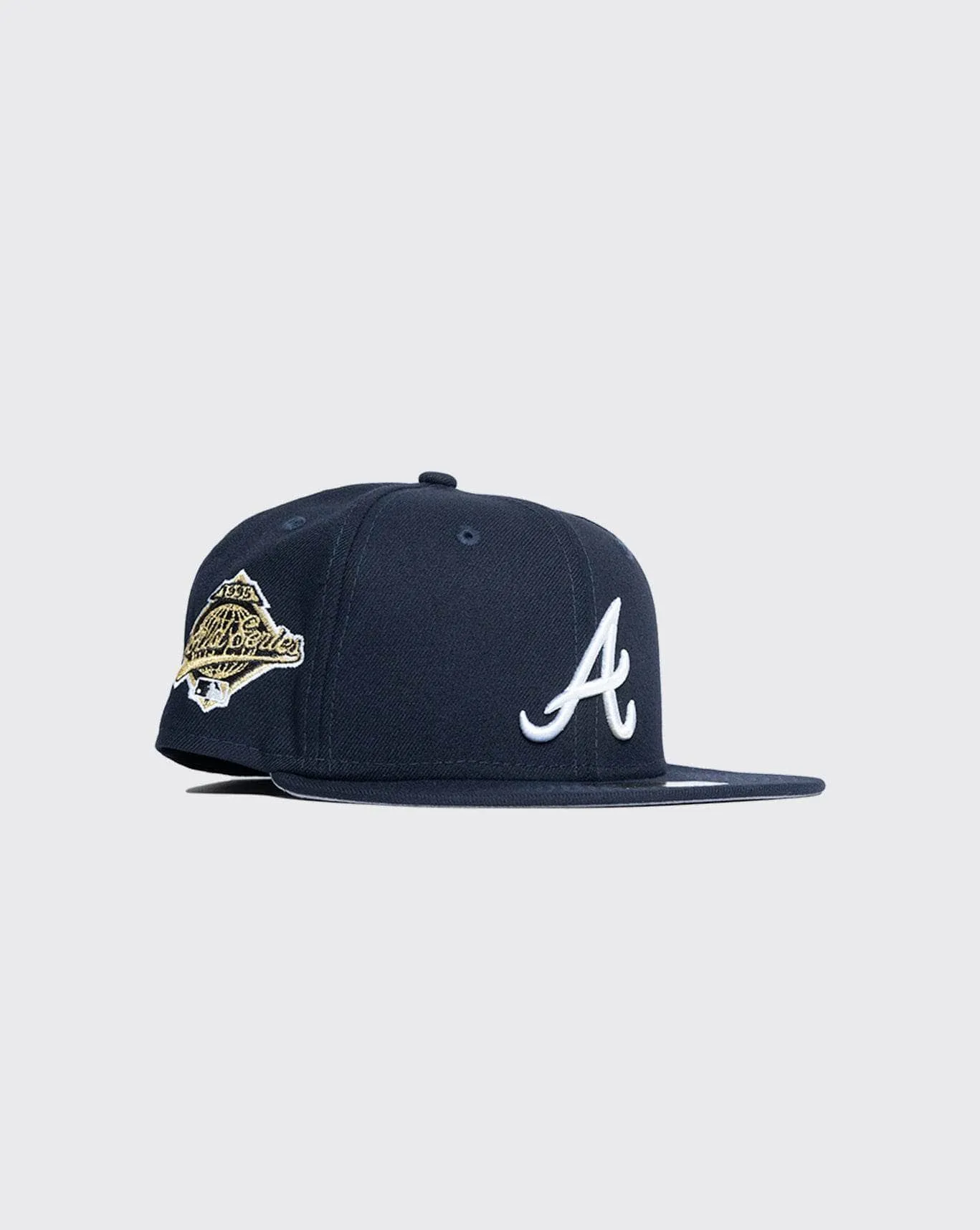 new era 5950 atlanta braves side patch fitted 60188224R