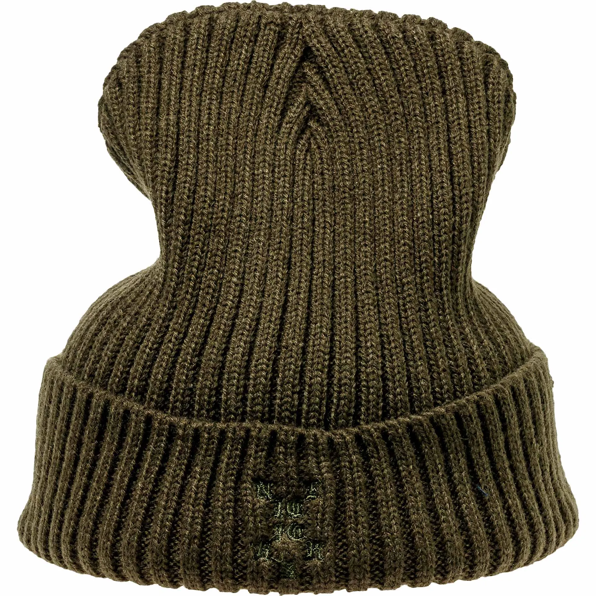 Nice Kicks Pablo Cable Beanie - Olive Green