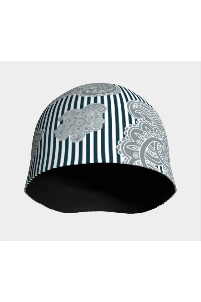 Paisley Pinstripes Beanie