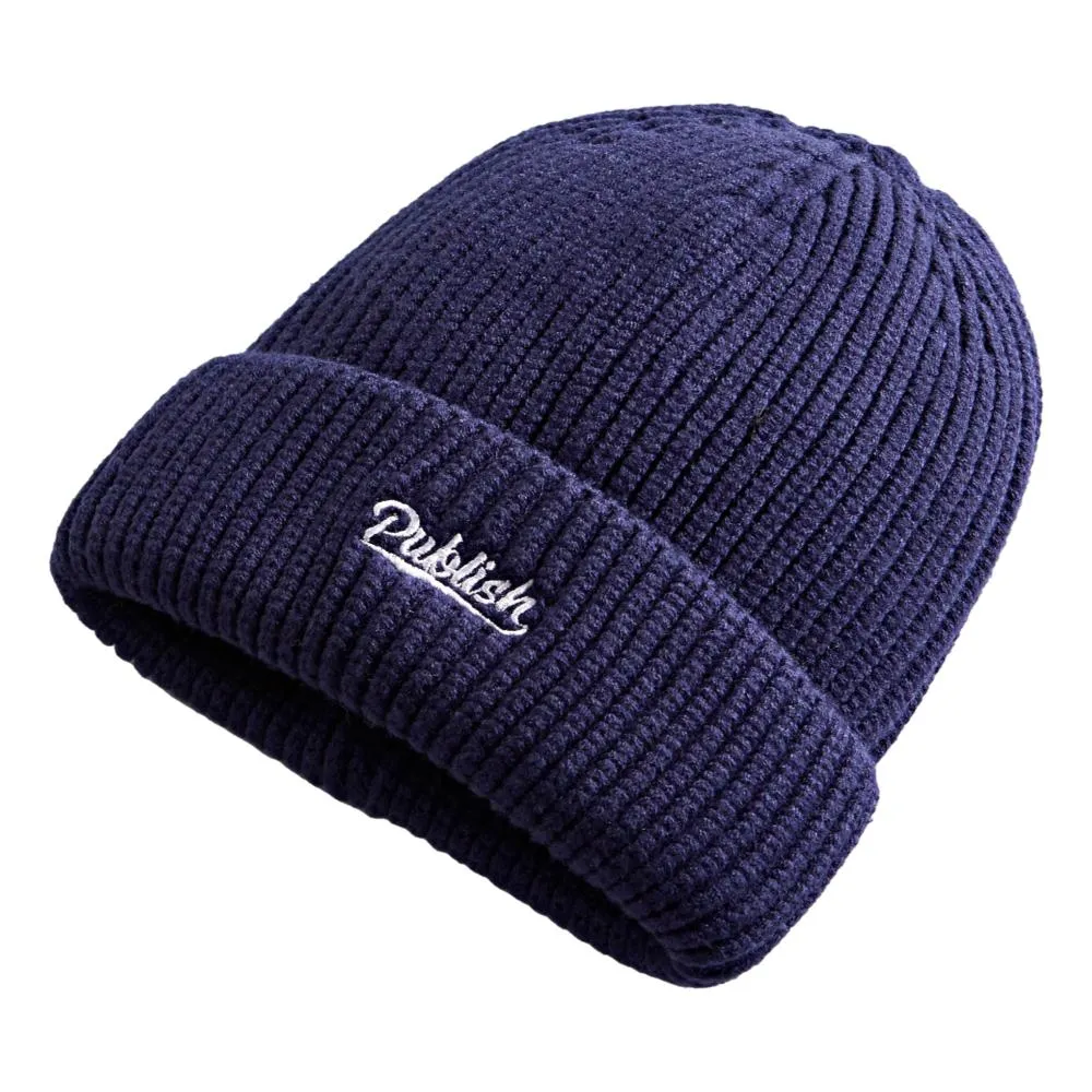 PUBLISH EMBRO BEANIE-NAVY