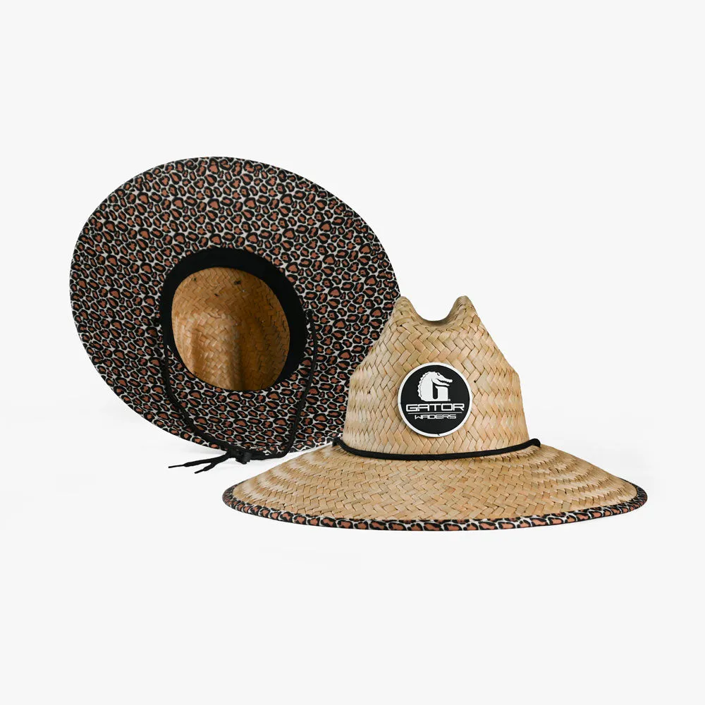 Straw Hat | Leopard by Gator Waders