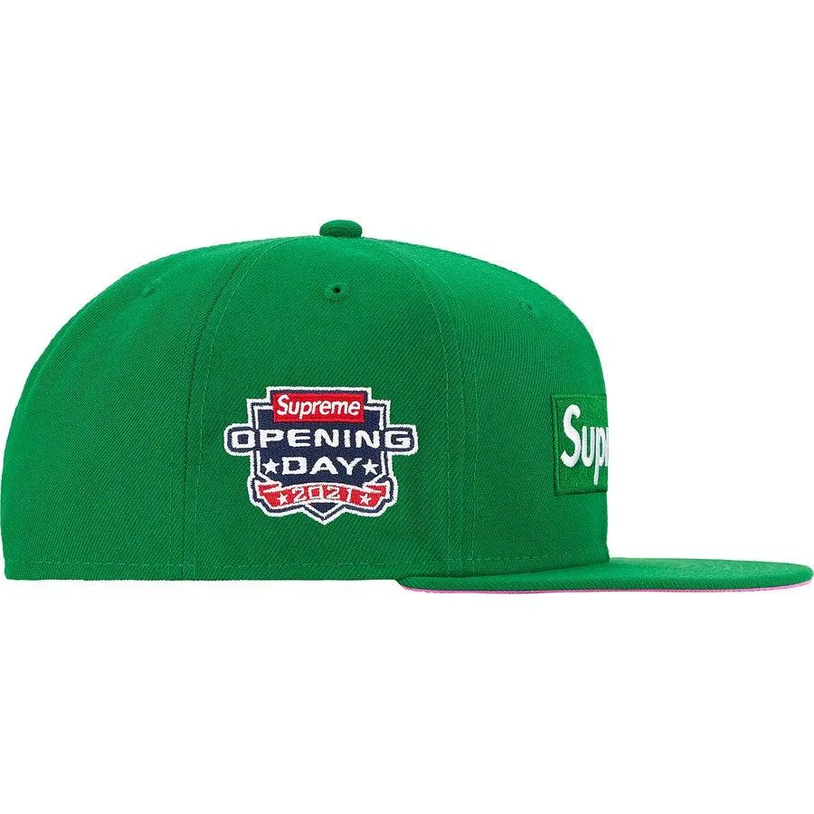 Supreme No Comp Box Logo New Era (Green)