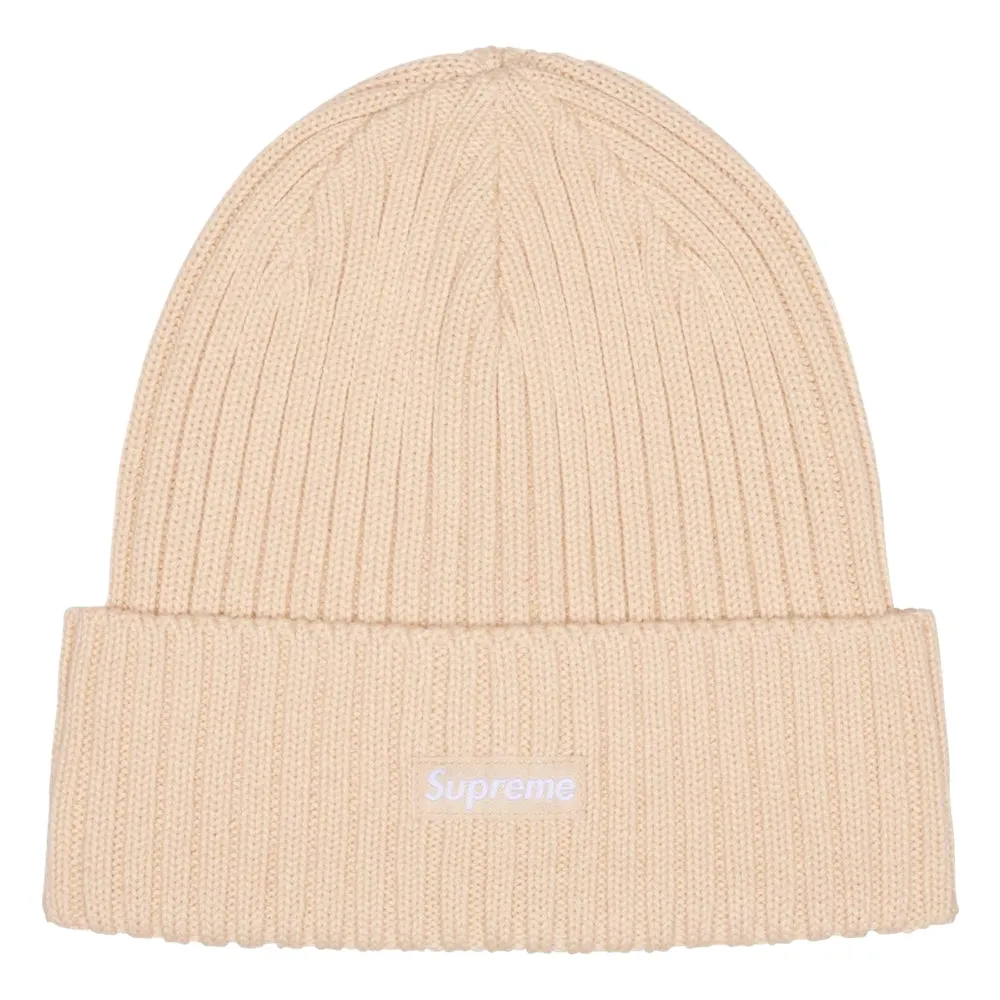 SUPREME OVERDYED BEANIE-TAN