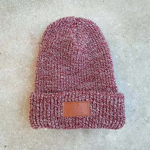 The Explorer Beanie- Burgundy