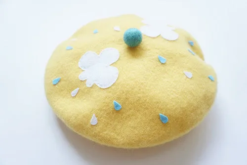 ''WEEPING CLOUDS'' YELLOW BERET BY51021