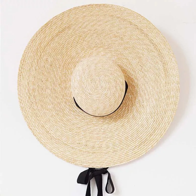 Wheat Straw Hat - L