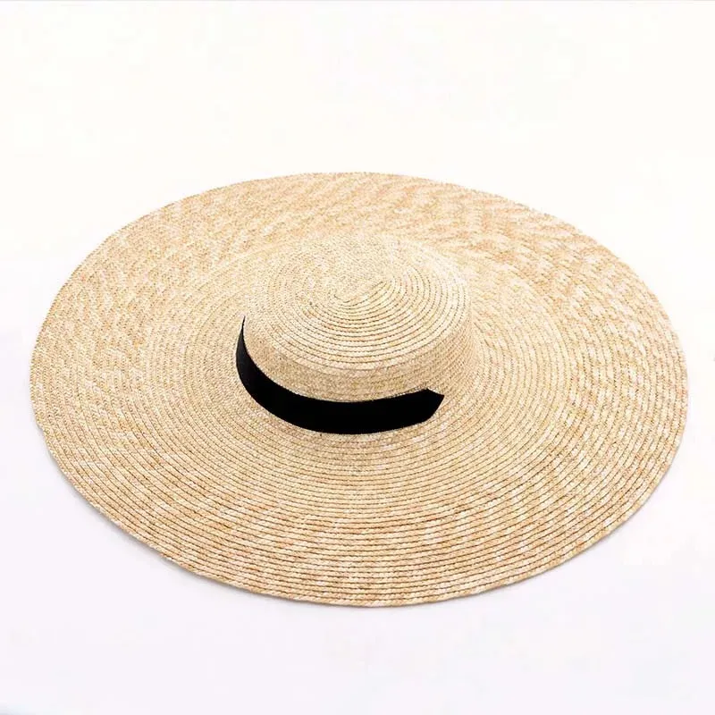 Wheat Straw Hat - L