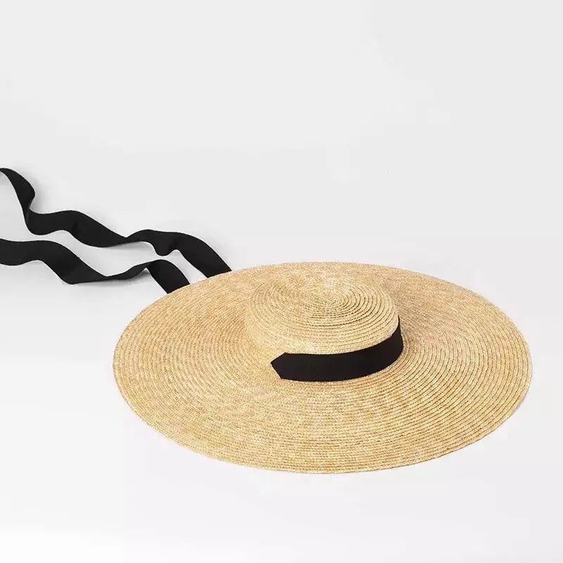 Wheat Straw Hat - L