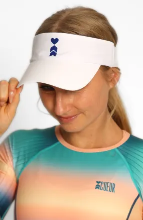 White Coeur Visor