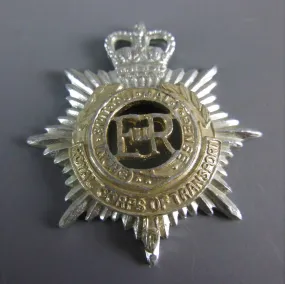 White Metal Royal Corps Of Transport Beret Badge Vintage c1970