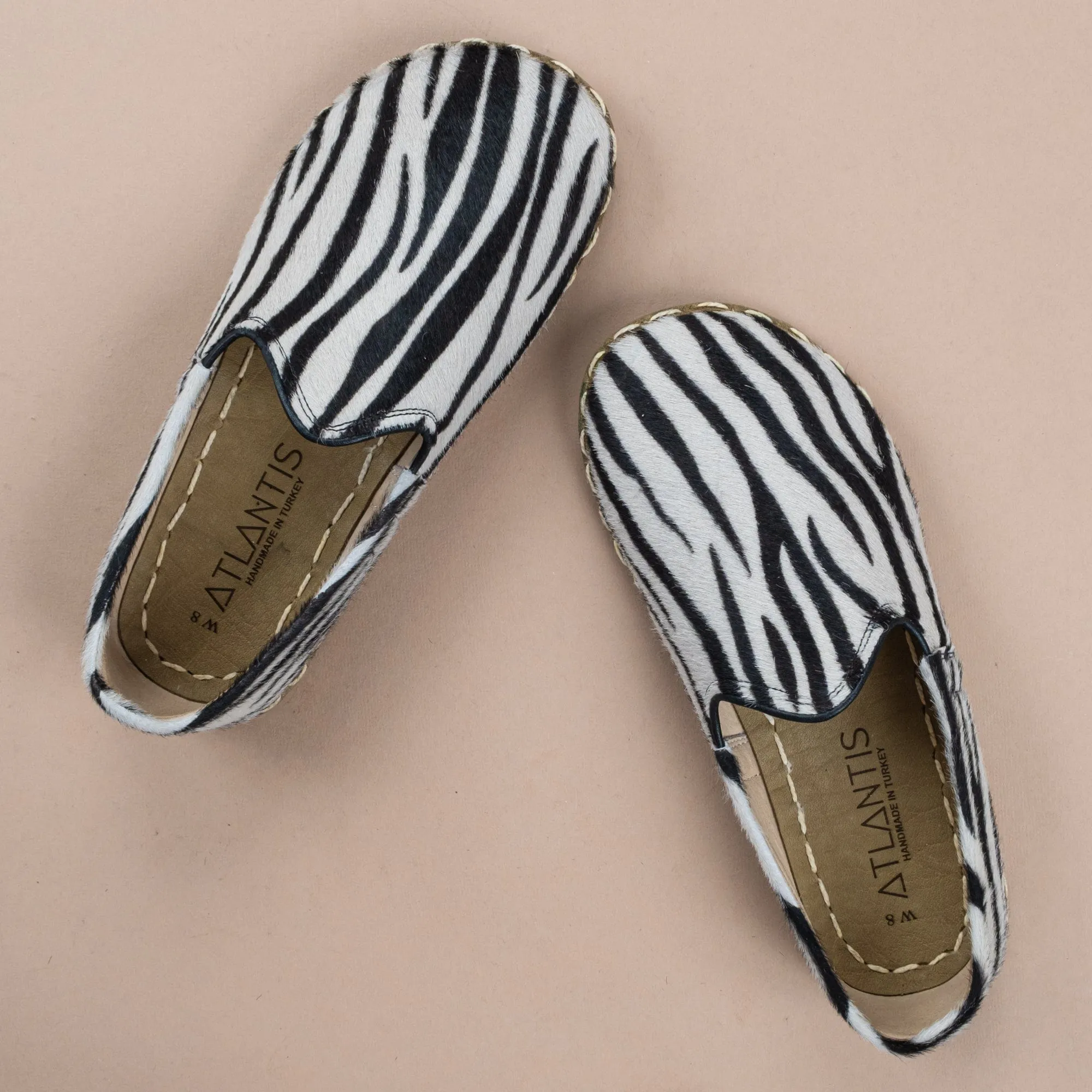 Women's Zebra Barefoots